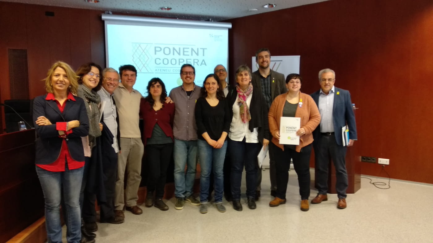 Neix Ponent Coopera, per impulsar la creació de cooperatives i projectes d’Economia Social a les Terres de Lleida