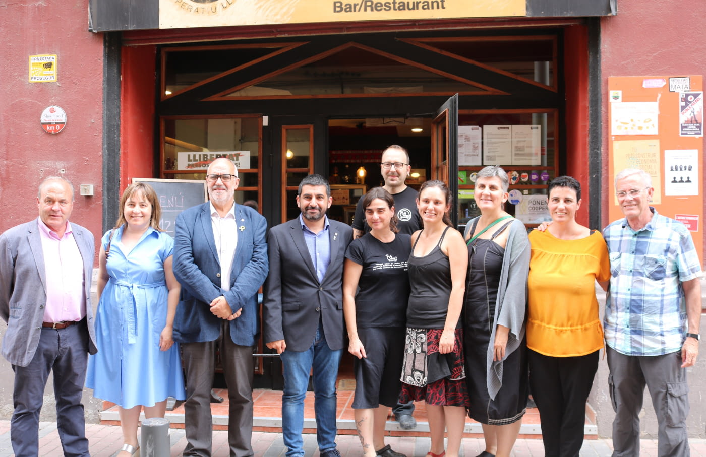 Ponent Coopera es reuneix amb el nou Conseller de Treball, Afers Socials i Famílies, Chakir El Homrani, en la seva primera visita al territori de Lleida