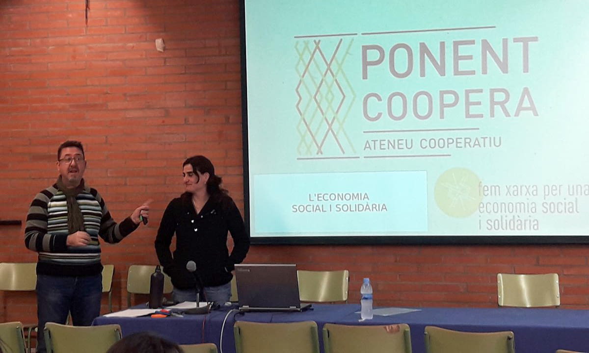 Nova col·laboració amb l'INS Torre Vicens per apropar l'economia social i el món cooperatiu a l'alumnat