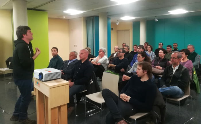 Xerrada sobre economia solidària i medi ambient a la Banqueta de Juneda