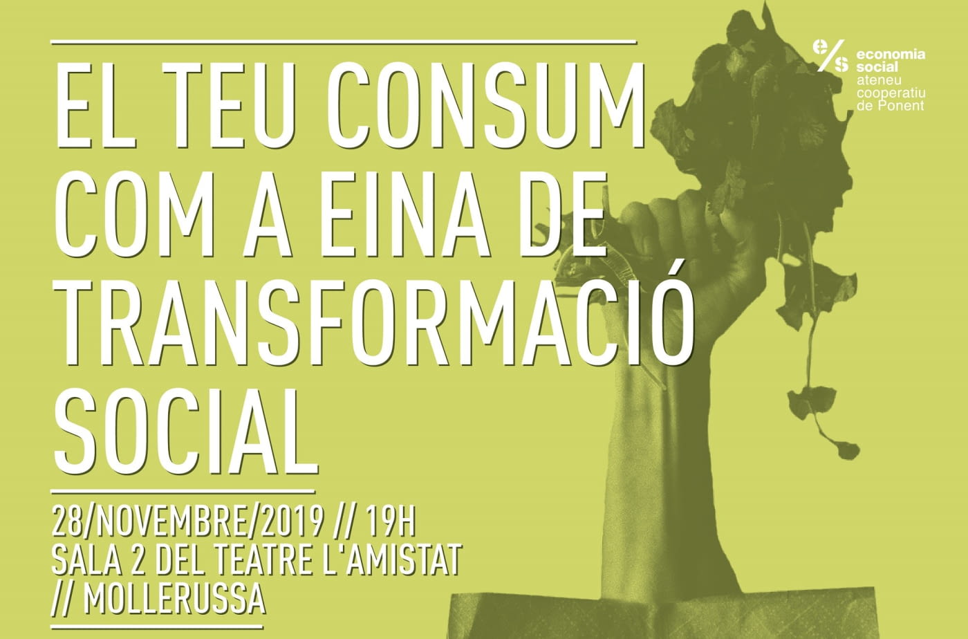 Mollerussa debatrà sobre consum responsable