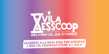 Arriba el #VilaESScoop, la nova eina virtual i didàctica per apropar l’economia social i solidària a l’alumnat!